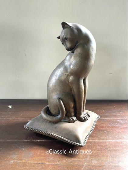 รูปปั้น แมว ทองเหลืองสะสม รูปที่ 6