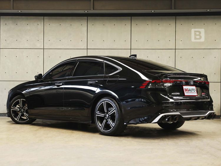 Honda Accord 2024 2.0 e:HEV RS Sedan ไฮบริด ไม่ติดแก๊ส เกียร์อัตโนมัติ ดำ รูปที่ 4