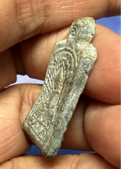 🙏เหรียญหล่อโบราณชินตะกั่ว พิมพ์สมาธิหลังจาร🙏พระปิดตาเนื้อสัมฤทธิ์ สายใต้ เข้มขลัง องค์ละ2550 รูปที่ 4