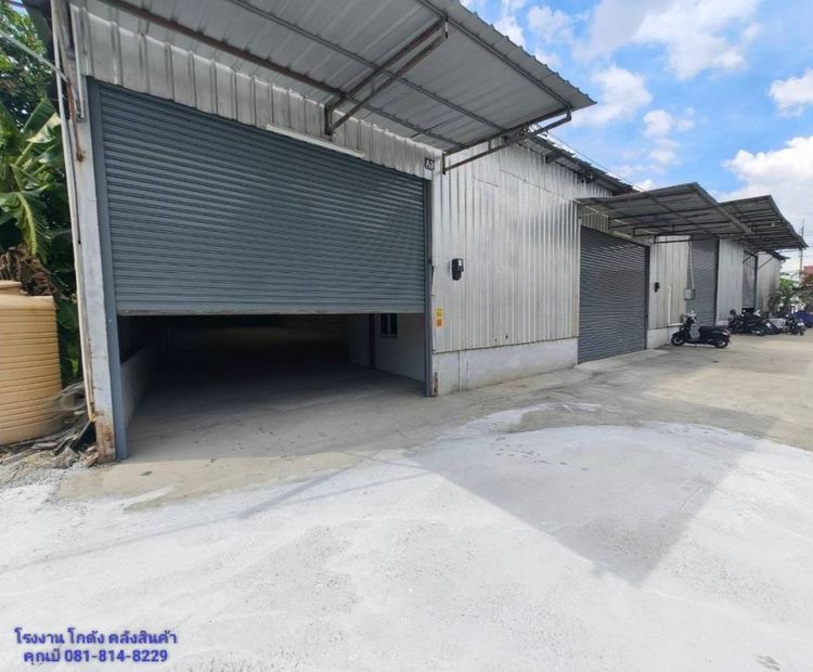 ให้เช่า โรงงาน โกดัง คลังสินค้า ขนาดเริ่มต้น 100 ตร.ม ถึง 1500 ตร.ม แถวแคราย นาดี คลองมะเดื่อ บางน้ำจืด จ.สมุทรสาคร