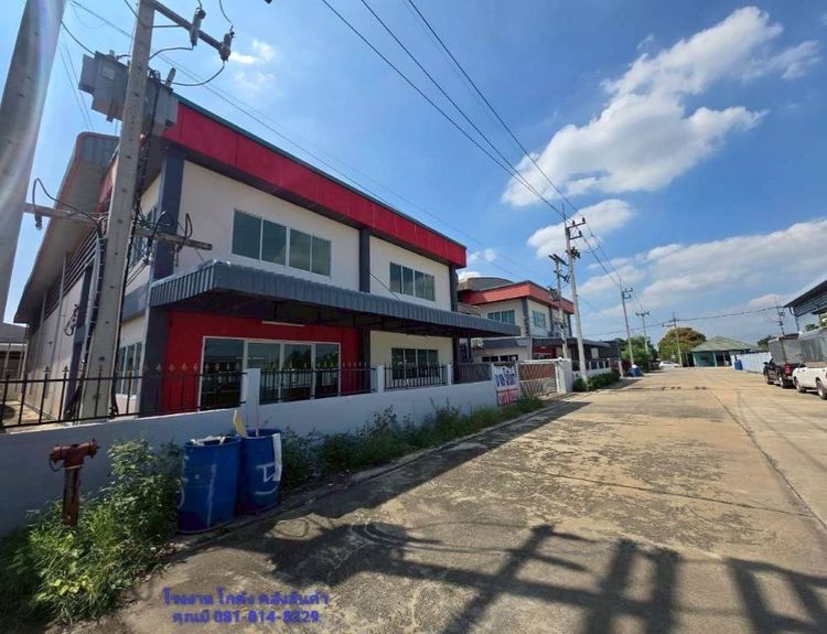 ให้เช่าหรือขาย โรงงาน โกดัง คลังสินค้า พร้อมออฟฟิศ 2 ชั้น ขนาด 280 ตร.ว. ซอยราษฎร์สามัคคี นาดี สมุทรสาคร