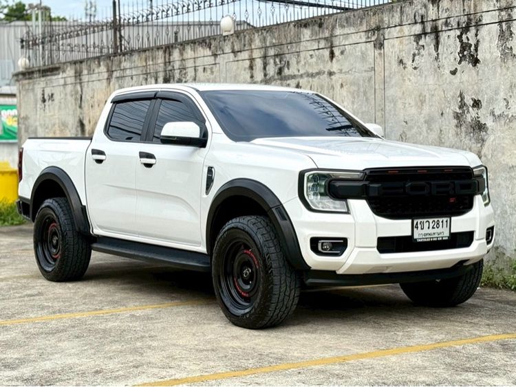 รถ Ford Ranger 2.0 Hi-Rider XLS สี ขาว