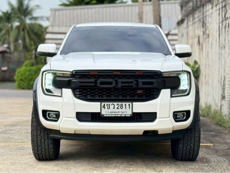 Ford Ranger 2023 2.0 Hi-Rider XLS Pickup ดีเซล ไม่ติดแก๊ส เกียร์อัตโนมัติ ขาว รูปที่ 4
