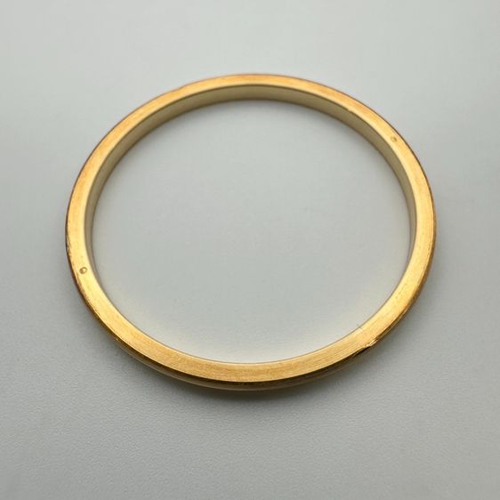 ขอบทอง Rolex แท้ Fluted bazel18kYG รูปที่ 3