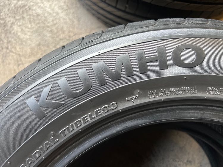 ยาง KUMHO 215 60 16 คู่ 800 บาท ไม่ปะ รูปที่ 6