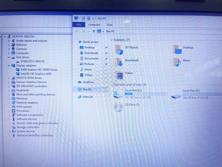 Notebook HP 1000 i5 Gen 3 Ram 4 แบตนาน ใช้งานได้ดี ราคาถูกใจ รูปที่ 4