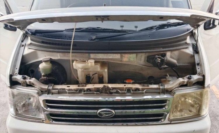 Daihatsu Hijet 2004 660 Cargo Van เบนซิน ไม่ติดแก๊ส เกียร์อัตโนมัติ ขาว รูปที่ 2