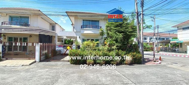บ้านเเฝด 2 ชั้น 37.8 ตร.ว. หมู่บ้านศุภาลัย การ์เด้นวิลล์ ติวานนท์-ปทุมธานี ตรงข้ามตลาดอะเวค ถนนหมายเลข307 ถนนปทุมธานี3111 เมืองปทุมธานี ปทุม