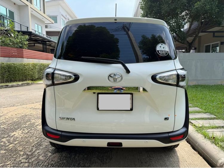 Toyota Sienta 2019 1.5 G Utility-car เบนซิน ไม่ติดแก๊ส เกียร์อัตโนมัติ ขาว รูปที่ 3
