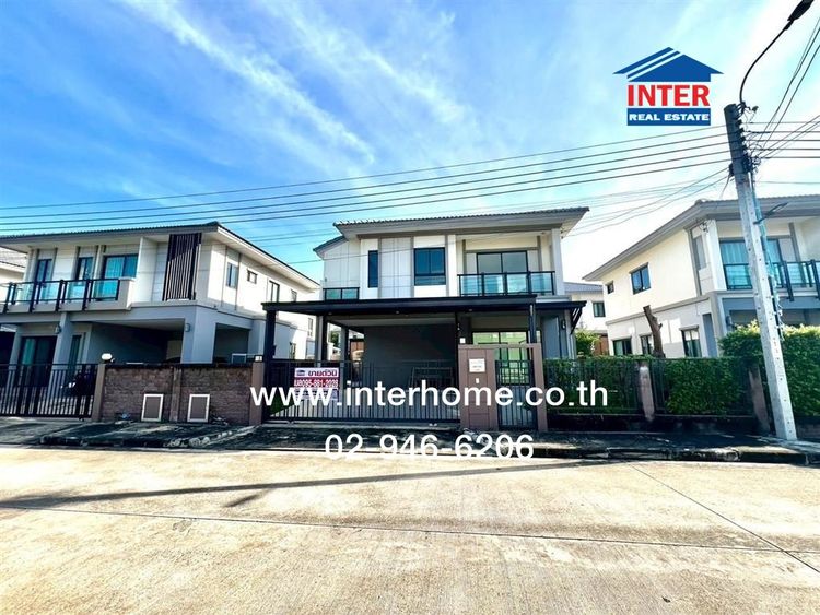 บ้านเดี่ยว 2 ชั้น 50.6 ตร.ว. หมู่บ้านบ้านภัสสร ร่มเกล้า-รามคำแหง ซอยร่มเกล้า6-1 ถนนร่มเกล้า ถนนรามคำแหง เขตมีนบุรี กรุงเทพมหานคร