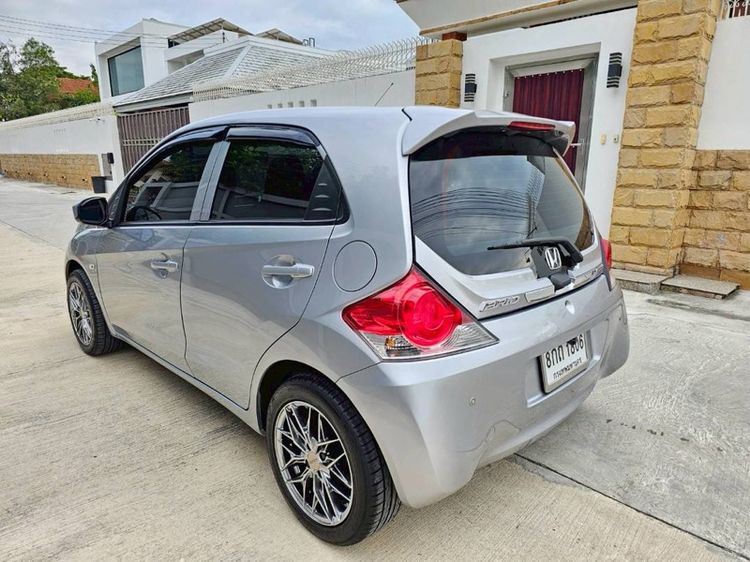 Honda Brio 2019 1.2 V Sedan เบนซิน ไม่ติดแก๊ส เกียร์อัตโนมัติ เทา รูปที่ 4