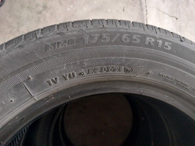 ยาง 175 65 R15 Bridgestone EP300  ปี 21 เปลี่ยนจากรถบ้าน เปลี่ยนตามระยะ รูปที่ 2