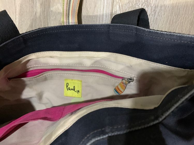 กระเป๋าถือ สะพายไหล่ ยี่ห้อ PAUL SMITH งานแบรนด์  ใช้งานได้ปกติทุกอย่าง ที่จับแน่น งานเย็บละเอียด ตามมาตรฐานของแบรนด์  รูปที่ 10