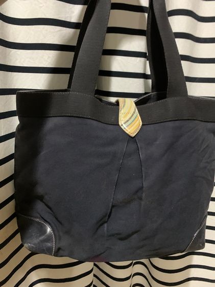 กระเป๋าถือ สะพายไหล่ ยี่ห้อ PAUL SMITH งานแบรนด์  ใช้งานได้ปกติทุกอย่าง ที่จับแน่น งานเย็บละเอียด ตามมาตรฐานของแบรนด์  รูปที่ 4