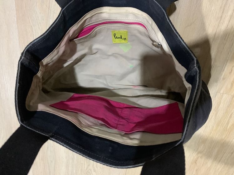 กระเป๋าถือ สะพายไหล่ ยี่ห้อ PAUL SMITH งานแบรนด์  ใช้งานได้ปกติทุกอย่าง ที่จับแน่น งานเย็บละเอียด ตามมาตรฐานของแบรนด์  รูปที่ 9