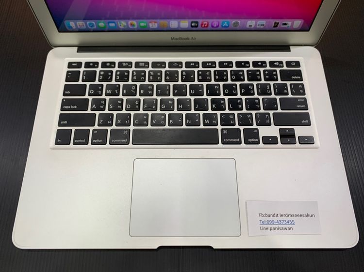 Macbook Air 13นิ้ว ต้นปี 2015 core i5 ram8G 128G ราคาเบาๆ รูปที่ 2