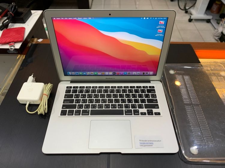 Apple 8 กิกะไบต์ Macbook Air 13นิ้ว ต้นปี 2015 core i5 ram8G 128G ราคาเบาๆ