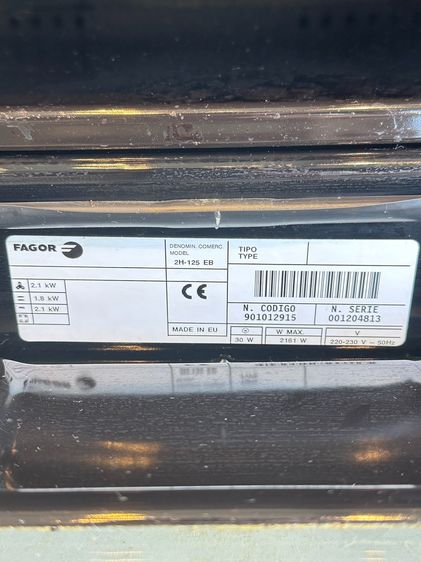 เตาอบแบบฝัง 1 บานเปิด สไตล์วินเทจ แบรนด์ FAGOR รุ่น 2H-125  รูปที่ 17