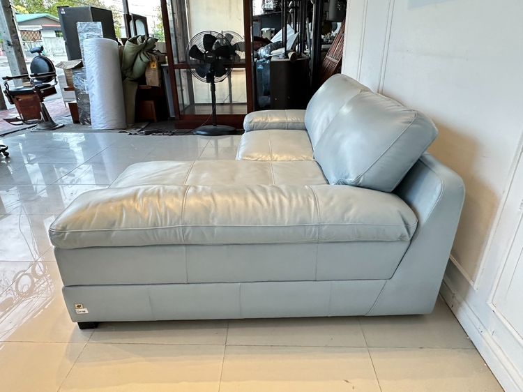 โซฟาแอล 3 ที่นั่ง แบรนด์ JAZ เบาะหนังแท้ผิวสัมผัส รูปที่ 5