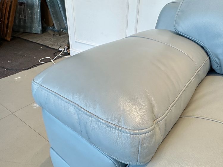 โซฟาแอล 3 ที่นั่ง แบรนด์ JAZ เบาะหนังแท้ผิวสัมผัส รูปที่ 10