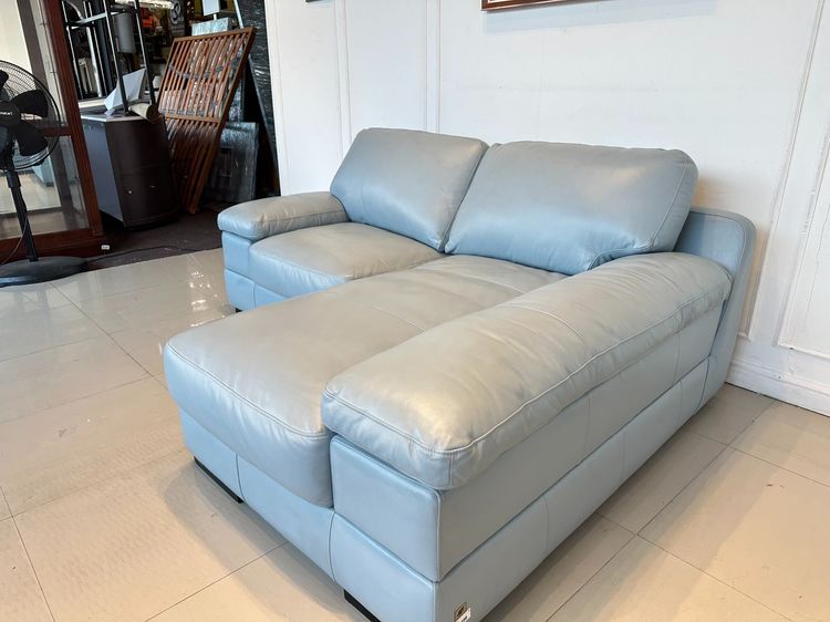 โซฟาแอล 3 ที่นั่ง แบรนด์ JAZ เบาะหนังแท้ผิวสัมผัส รูปที่ 4