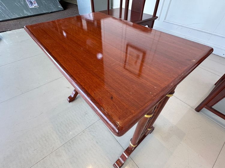 ชุดรับแขกไม้สัก 2 ที่นั่ง (แบบที่ 2)  รูปที่ 8