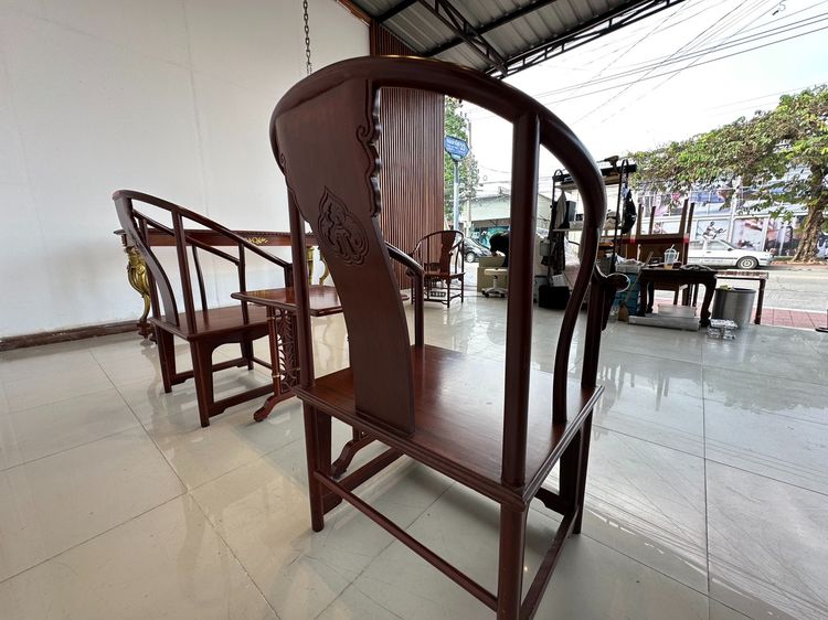 ชุดรับแขกไม้สัก 2 ที่นั่ง (แบบที่ 2)  รูปที่ 6