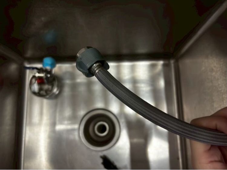 ซิงค์ล้างจาน 1 หลุมพร้อมที่คว่ำ รูปที่ 6