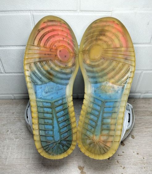 รองเท้าผ้าใบหุ้มข้อ Nike Jordan เบอร์ 42 ยาว 26.5 cm สภาพดี พร้อมใช้งาน ส่งฟรี รูปที่ 4