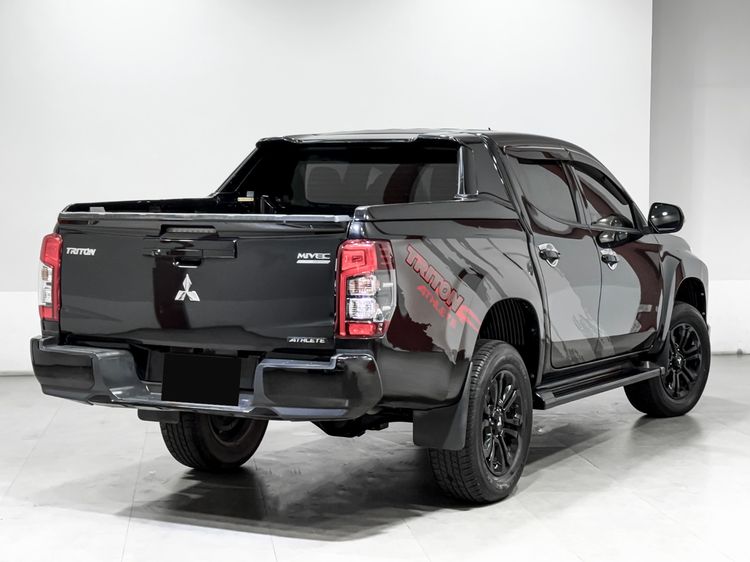 Mitsubishi Triton 2021 All New Double Cab 2.4 GT Plus ATHLETE Pickup ดีเซล เกียร์อัตโนมัติ ดำ รูปที่ 4