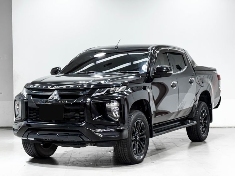 Mitsubishi Triton 2021 All New Double Cab 2.4 GT Plus ATHLETE Pickup ดีเซล เกียร์อัตโนมัติ ดำ