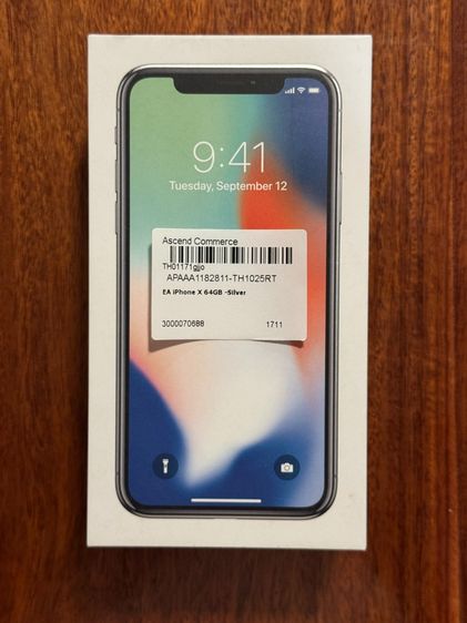 หูฟัง(ไม่เคยใช้) หัวชาร์จ กล่อง  IPHONE X