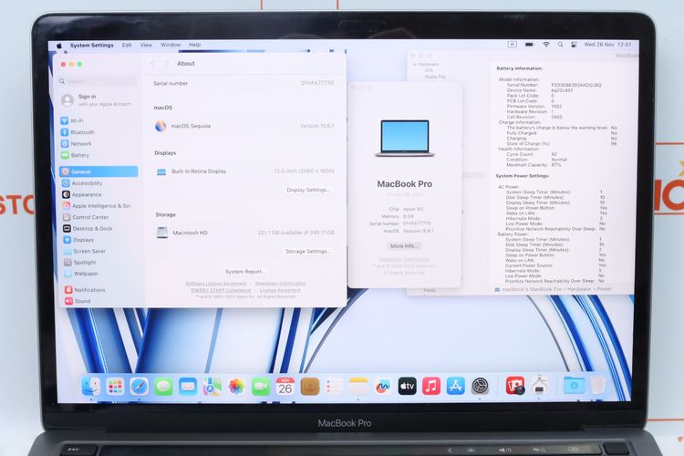 Macbook Pro 13" M2 8.256GB  - ID25110267 รูปที่ 2