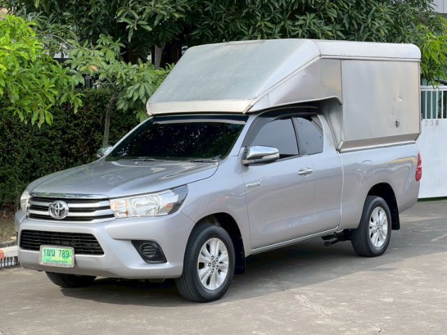 Toyota Hilux Revo 2016 2.4 E Pickup ดีเซล ไม่ติดแก๊ส เกียร์ธรรมดา บรอนซ์เงิน รูปที่ 2