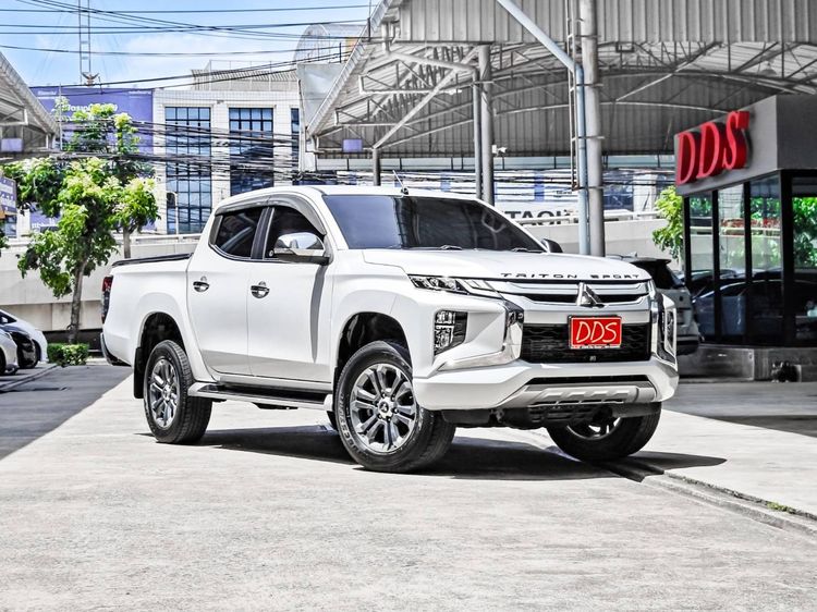 Mitsubishi Triton 2021 2.4 GT Plus Pickup ดีเซล เกียร์อัตโนมัติ ขาว