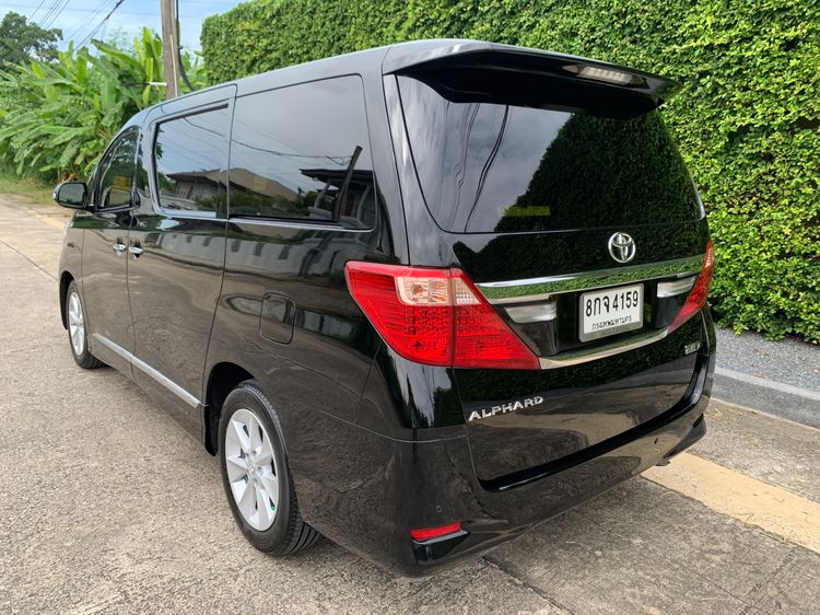 Toyota Alphard 2014 2.4 V Utility-car เบนซิน ไม่ติดแก๊ส เกียร์อัตโนมัติ ดำ รูปที่ 4