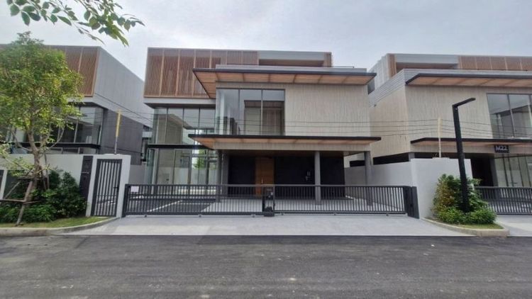 มีบางส่วน ให้เช่าบ้านเดี่ยว 3 ชั้น โครงการไฮด์พาร์ค การ์เด้น ประชาอุทิศ 19 ดอนเมือง ระดับลักซ์ชัวรี่ สไตล์ Modern Tropical