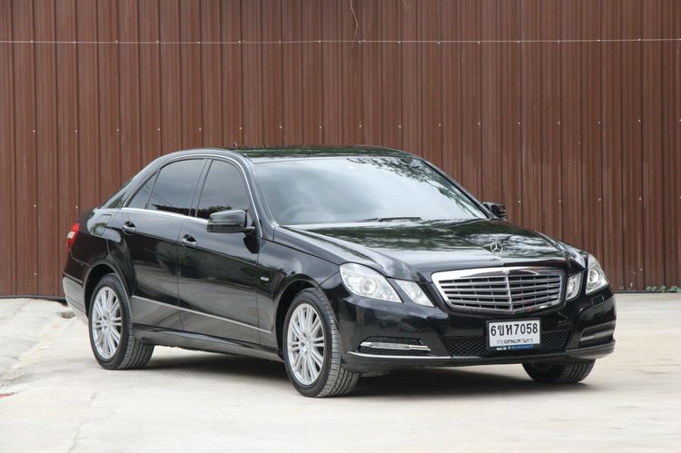 Mercedes-Benz E-Class 2013 E250 CDI Sedan ดีเซล ไม่ติดแก๊ส เกียร์อัตโนมัติ ดำ รูปที่ 3