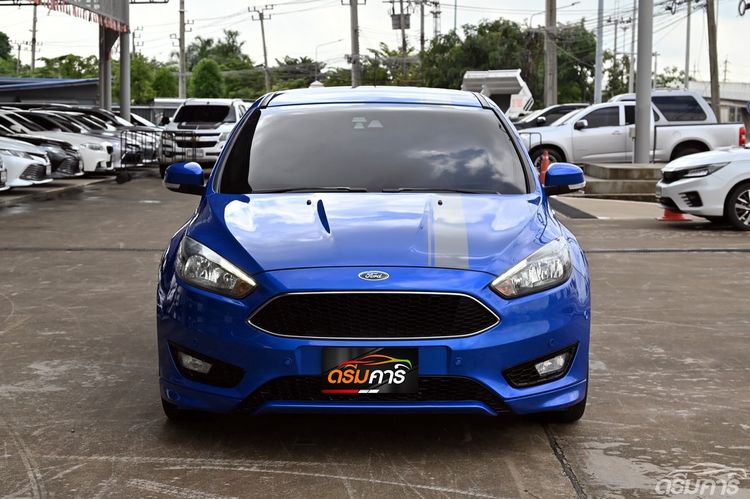 Ford Focus 2017 1.5 Sport Sedan เบนซิน ไม่ติดแก๊ส เกียร์อัตโนมัติ น้ำเงิน รูปที่ 2