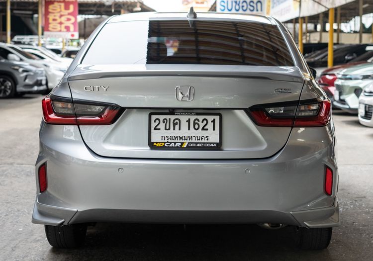Honda City 2021 1.0 SV Sedan เบนซิน ไม่ติดแก๊ส เกียร์อัตโนมัติ เทา รูปที่ 4