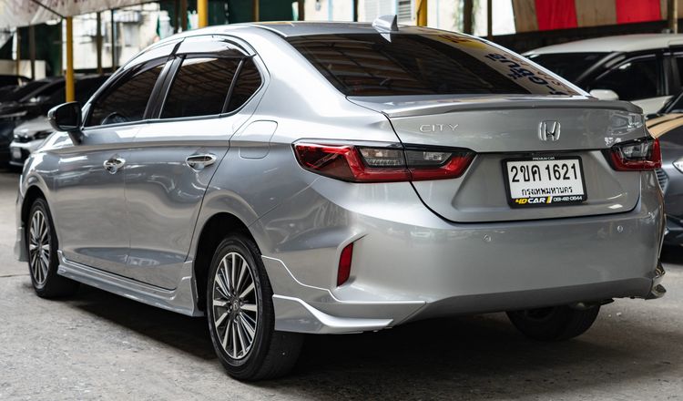 Honda City 2021 1.0 SV Sedan เบนซิน ไม่ติดแก๊ส เกียร์อัตโนมัติ เทา รูปที่ 3
