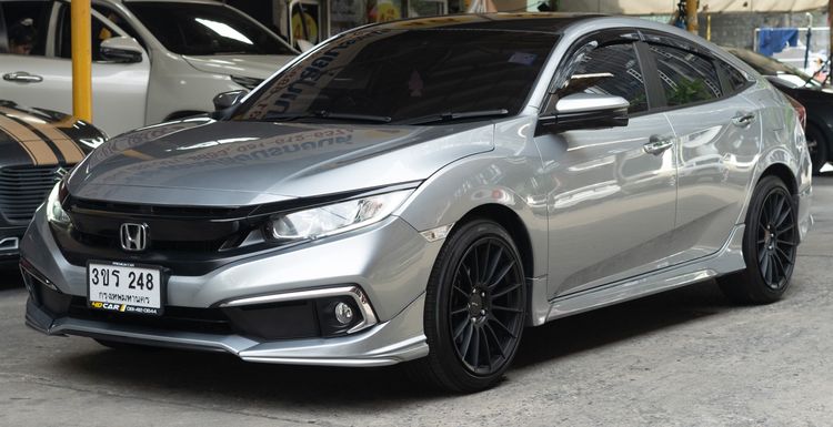 Honda Civic 2019 1.8 EL i-VTEC Sedan เบนซิน ไม่ติดแก๊ส เกียร์อัตโนมัติ เทา รูปที่ 2