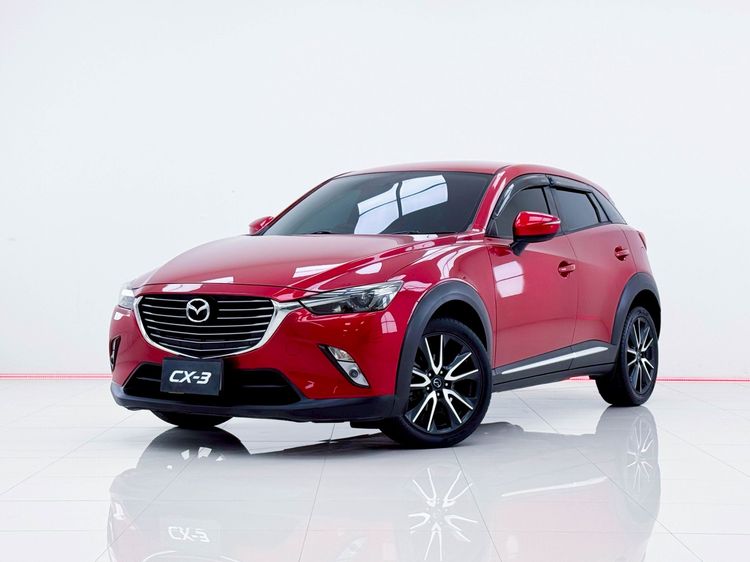Mazda CX-3 2018 2.0 S Utility-car เบนซิน ไม่ติดแก๊ส เกียร์อัตโนมัติ แดง