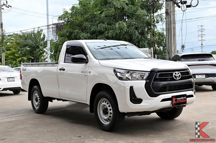 Toyota Hilux Revo 2023 2.8 ENTRY STANDARD CAB Pickup ดีเซล ไม่ติดแก๊ส เกียร์อัตโนมัติ ขาว