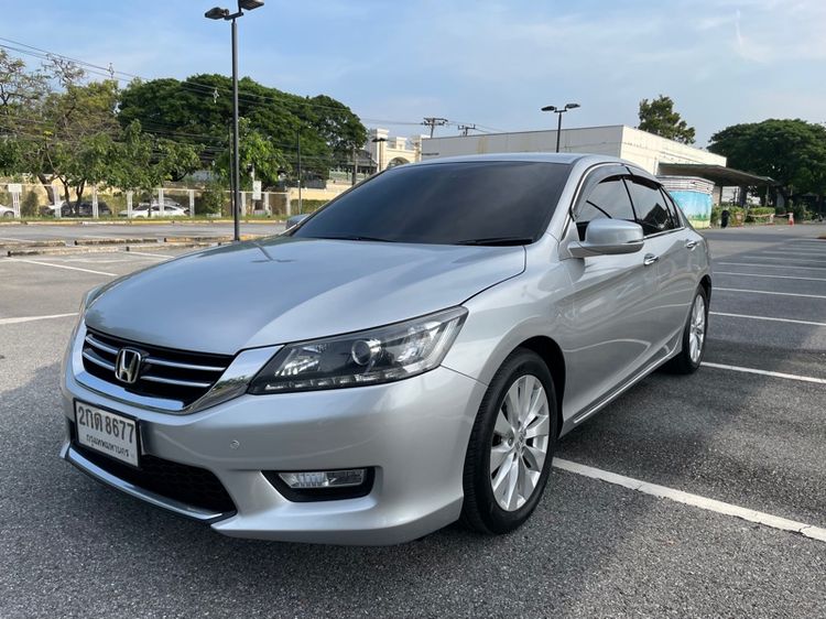 Honda Accord 2013 2.0 EL NAVI Sedan เบนซิน ไม่ติดแก๊ส เกียร์อัตโนมัติ เทา รูปที่ 4