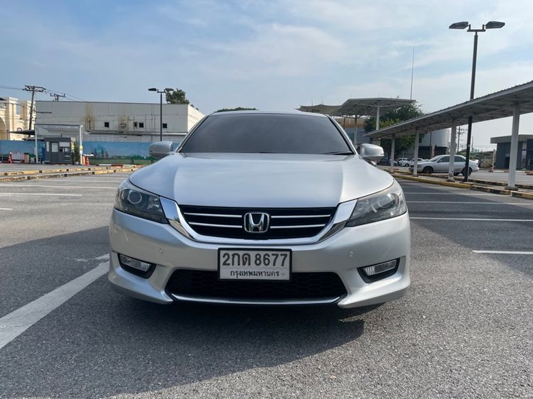 Honda Accord 2013 2.0 EL NAVI Sedan เบนซิน ไม่ติดแก๊ส เกียร์อัตโนมัติ เทา รูปที่ 2