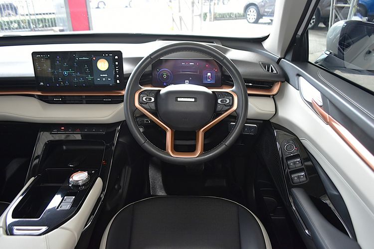 GWM Haval H6 2022 Ultra Utility-car ไฮบริด ไม่ติดแก๊ส เกียร์อัตโนมัติ ขาว รูปที่ 4