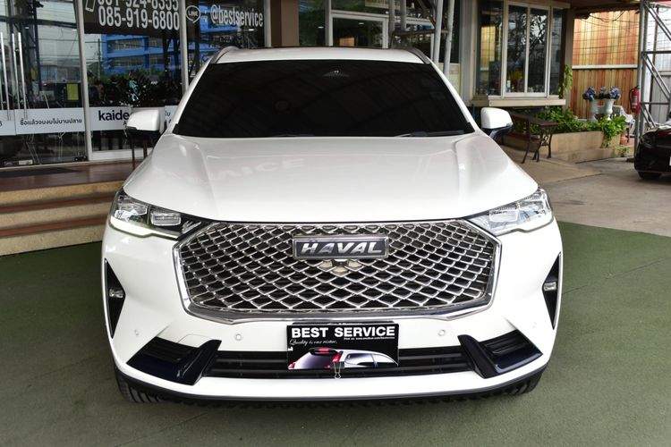 GWM Haval H6 2022 Ultra Utility-car ไฮบริด ไม่ติดแก๊ส เกียร์อัตโนมัติ ขาว รูปที่ 2