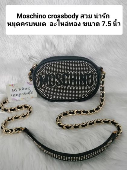 ไม่ระบุ ดำ อื่นๆ กระเป๋าMoschino ของแท้