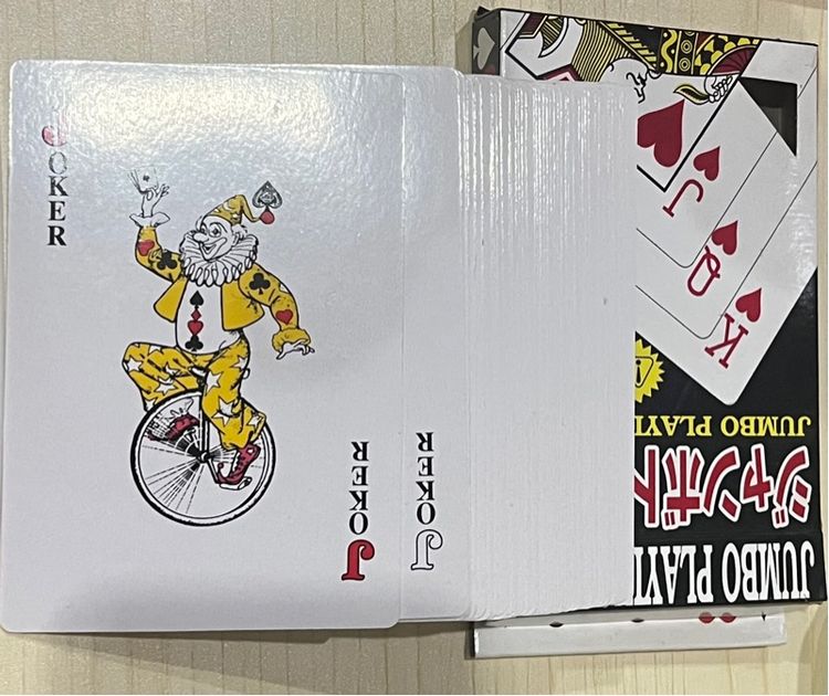 ไพ่ขนาด Jumbo Playing Card รูปที่ 4
